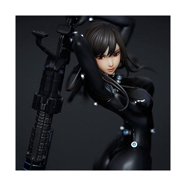 BOANUT Ecchi Figure Hdge Statue Technique n ° 15 Reika X Shotgun Ver. GANTZ: O Exposed Busty Hot Girl Wearing Black Tights Ru