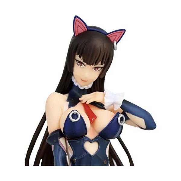 BOANUT Chat Fille Maoniang PVC Action Figure 1/6 Ecchi Figure. Pleine Poitrine, Posture à Genoux, Anime Girl Figure Modèle Or