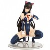 BOANUT Chat Fille Maoniang PVC Action Figure 1/6 Ecchi Figure. Pleine Poitrine, Posture à Genoux, Anime Girl Figure Modèle Or