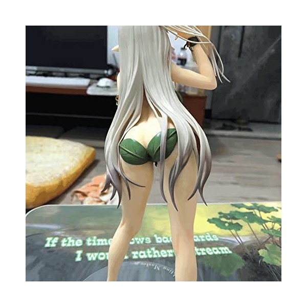 RIZWELLA Personnage Original - Queens Blade Alain -1/6 Ver. Bikini Feuille Amovible Mignon Busty Battle Instructeur Anime Pe