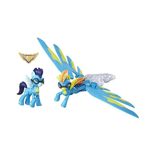 Hasbro My Little Pony B6011EU4 – Guardians of Harmony Wonderbolts Sonic Boom, kit de Jeu