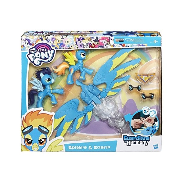 Hasbro My Little Pony B6011EU4 – Guardians of Harmony Wonderbolts Sonic Boom, kit de Jeu