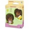 Sylvanian Families doll hedgehog of twins