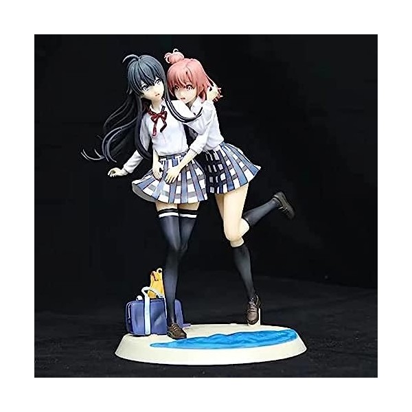 NEWLIA Figurine Ecchi Figure danime - Yukino Yukinoshita et Yui Yuhigahama Ending Ver. 1/7 Anime à Collectionner/Personnage 