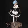BRUGUI Personnage Original Re: Zero Starting Life in Another World REM Maid Ver. Meteor Marteau Plateau Action Figure Statue 