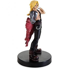 EASSL Figurine de poupée Edward Elric 丨 Pose Debout Statique Animation Périphérique Accessoires de Bureau Collection dorneme