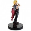 EASSL Figurine de poupée Edward Elric 丨 Pose Debout Statique Animation Périphérique Accessoires de Bureau Collection dorneme