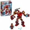 LEGO 76140 Marvel Super Heroes Le Robot d’Iron Man, Figurine de Combat pour Enfants de 6 Ans et Plus