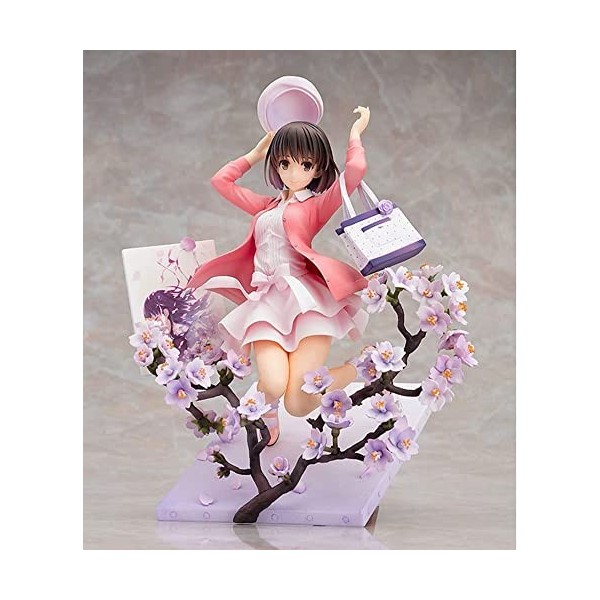 NATSYSTEMS Figurine Ecchi Chiffre danime Megumi Kato Première tenue de réunion Ver. 1/7 Figurine complète Modèle de personna