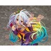 POMONO Ecchi Figure No Game No Life Shiro 1/8 Figure Complète Posture Debout Mignonne Poupée Modèle Décor Personnage De Bande