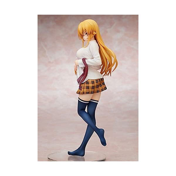 ZORKLIN Guerres Alimentaires ! Shokugeki No Soma Erina Nakiri 1/7 Figure complète/Figure ECCHI/Vêtements Amovibles/Modèle de 