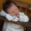 Anano Bébé Reborn Poupées Garçon 18" Souple en Silicone Poupées Reborn Prématuré Bébé Réaliste Poupée Reborn pour Les Enfants