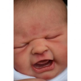 Lonian Poupée bébé Reborn 19 Pouces avec Corps en Coton Babys First Cry Baby Doll