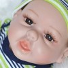 ADOSSAC 2020 Reborn Baby Doll Réincarné bébé Poupée Doux Simulation Silicone Vinyle 55 cm Garçon Fille Jouet Cadeau danniver