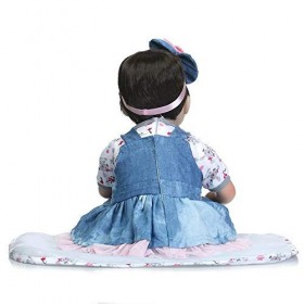 ADOSSAC 2020 Reborn Baby Doll Réincarné bébé Poupée Doux Simulation Silicone Vinyle 42 cm Garçon Fille Jouet Cadeau danniver