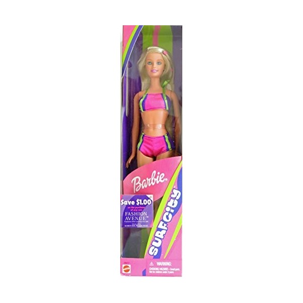 Mattel Barbie Surf City Doll - 2000