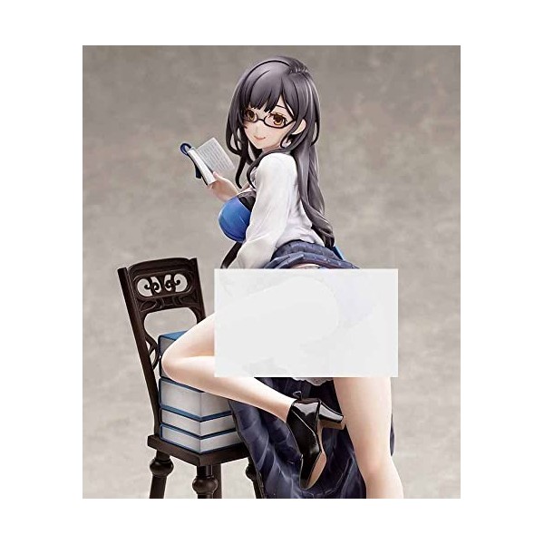 SOPTEC ECCHI Figure-Bungaku Shoujo 1/7 Anime Statue/Vêtements Amovibles/Adulte Jolie Fille/Modèle de Collection/Modèle de Per
