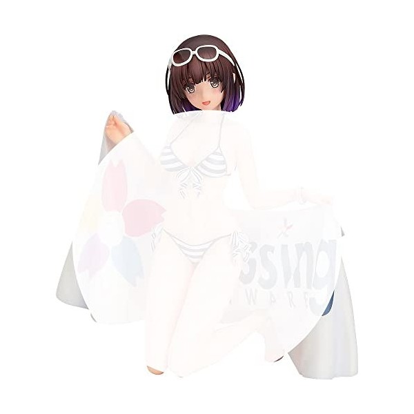 PIELUS Figurine Ecchi -Kato Megumi- Maillot de Bain 1/7 Ver. Figure danime Fille Statue Jouet Vêtements Amovibles Décor de p