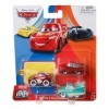 Disney Pixar Cars - Mini Racers 3 Pack - Flo, Red Ramone and Cruisin Lightning McQueen
