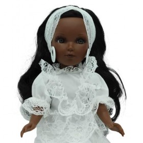 Folk Artesanía Poupée Maris Mulata Obatalá Vidal Rouge Dolls Original 41 cm. Collection Robe Religieuse santera