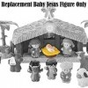 Fisher Price Little People Christmas Story Nativity Baby Jesus Replacement Figure Doll Toy
