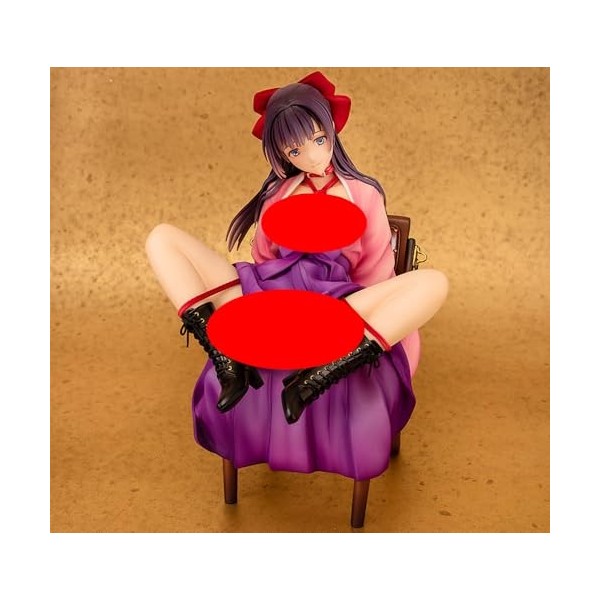 DHAEY Figurines Hentai Fille Sexy de Figure d’Anime Original - Ade-Sugata Rei - 1/6 Vêtements Amovibles Figurine daction Col