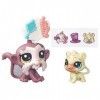 Littlest Pet Shop Pawsabilities Tamarin Beardley and Gigi Gepardi