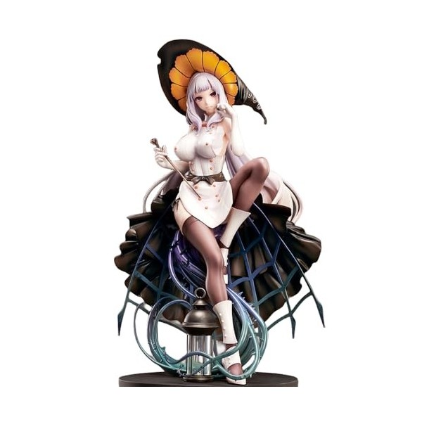 ForGue Figurine Anime Fille Figurine Hentai Figurine Ecchi Original - Sorcière du 31 Octobre Miss Orangette - 1/6 Vêtements A