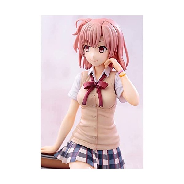 BOANUT ECCHI Figure Yui Yuigahama 1/8 PVC Modèle Poupée Anime Chiffres Anime Personnage Waifu Chiffres Statue Personnages de 