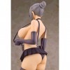 RIZWELLA Ecchi-Figure - Meiko Shiraki - Jupe à Bretelles 1/6 Ver. Mignon Fuite Extérieure Gros Seins Prison School Girl Anime