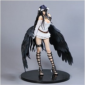 DMCMX Figure Overlord Albedo Pure White Demon Anime Modèle Caractère Statique Caractère de Bureau Ornement de Bureau PVC Maté