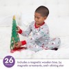 Melissa & Doug Countdown to Christmas Wooden Advent Calendar