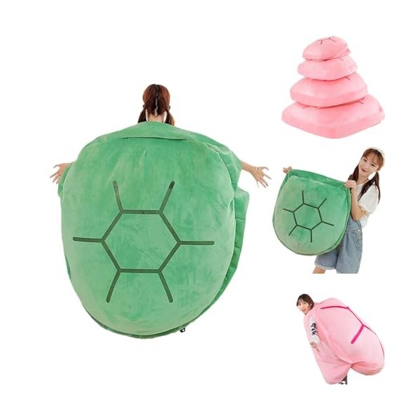 ALLC Aquacuddles Wearable Turtle Pillow, Aquacuddles Wearable Turtle Plush, Turtle Pillow Wearable, Aquacuddles Wearable Turt