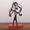 DMCMX Chiffre NEKOPARA Chocola Femme de ménage Anime Modèle de caractère Statique Caractère de Bureau Ornement de Bureau PVC 