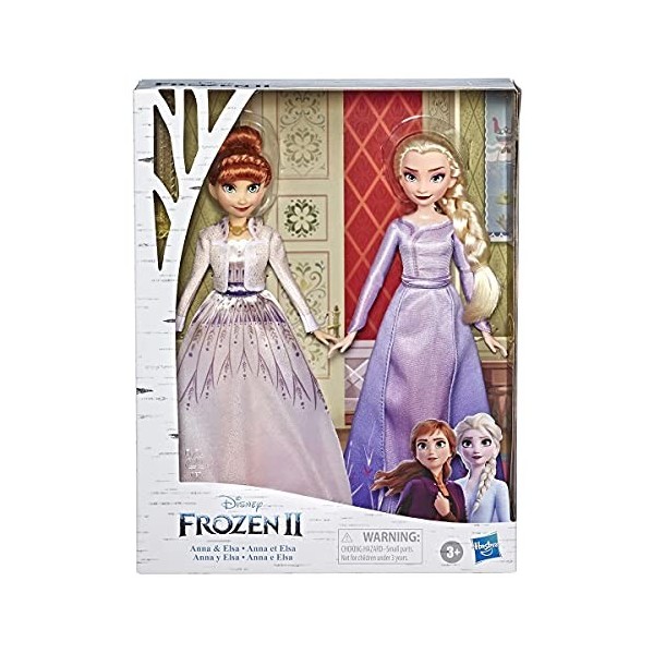 Disney Poupée Anna et Elsa La Reine des Neiges