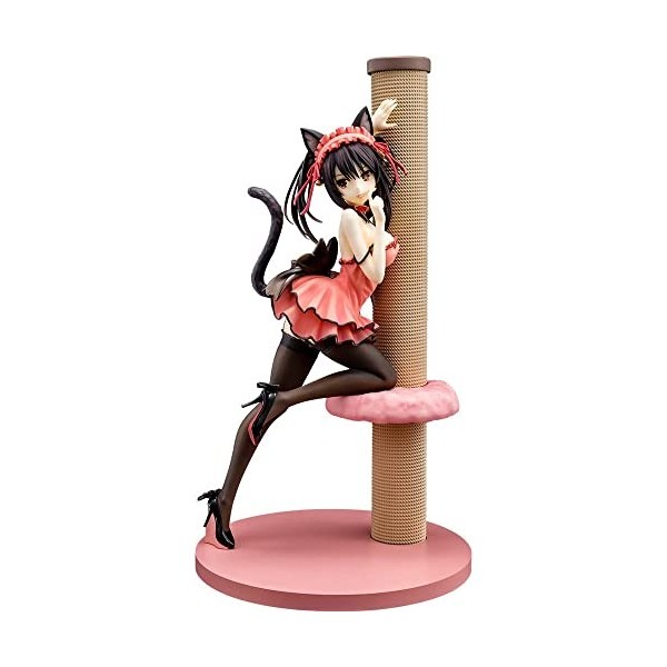 IMMANANT Anime Figure Girl Statue Ecchi Figure Date A Live -Kurumi Tokisaki- 1/7 Jouet Amovible Vêtements Mignon Poupée Décor