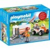 Playmobil Quad et remorque de Secours