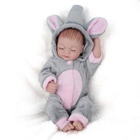 Reborn Baby Dolls, Poupées nourrissantes, Simulation Reborn Doll Silicone Cute Soft Water Baby Toys Cadeau danniversaire pou