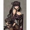 POMONO 1/6 Ecchi Figure Anime Personnage Statues Jolie Fille Cheveux Longs résille Cuisse Haute Bas Debout Posture Cheongsam 