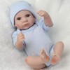 Reborn Baby Dolls, Nourrir Les poupées, Simulation Reborn Doll Silicone Accompagner la poupée endormie Peut Entrer dans Le Ca