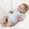 Reborn Baby Dolls, Nourrir Les poupées, Simulation Reborn Doll Silicone Accompagner la poupée endormie Peut Entrer dans Le Ca