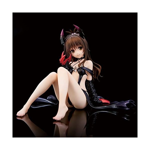 NATSYSTEMS Chiffre danime to LOVEru Darkness -Yuuki Mikan- 1/6 Darkness Ver. Figurine Ecchi Jolie poupée Décoration de modèl