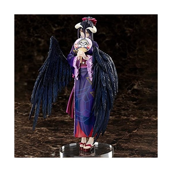 EASSL Kimono Version Albedo Modèle Figure 丨 La hauteur est denviron 23 cm Poupée debout statique Jouet Décoration de bureau 