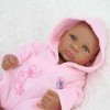 Reborn Baby Dolls,Nurturing Dolls,Simulation Rebirth Doll Silicone Enfants Jouets Peau Noire dans leau Poupée Cadeau danniv