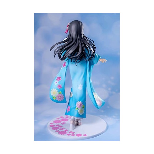 OneOneSay Chiffre danime 1/7 Sakurajima Mai Kimono Ver. Jolie Fille Figurine PVC Modèle de Personnage danime Objets de Coll