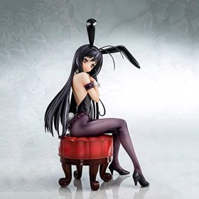 BOANUT Figurine ECCHI Figurines Waifu Kuroyukihime Bunny Ver. 1/7 Figurines danime en PVC Statue Personnages de Dessins anim
