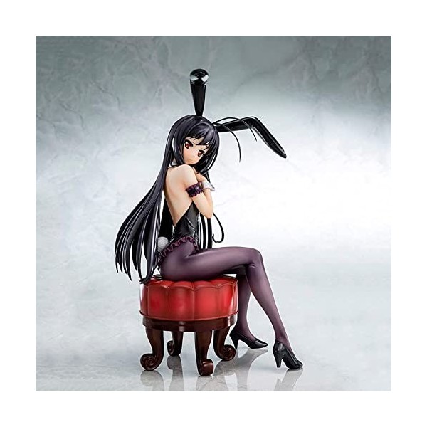 BOANUT Figurine ECCHI Figurines Waifu Kuroyukihime Bunny Ver. 1/7 Figurines danime en PVC Statue Personnages de Dessins anim