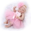 Reborn Baby Dolls,Nurturing Dolls,Simulation Rebirth Doll Silicone Mignon Bébé dans leau Accompagner Jouets Enfant Cadeau d