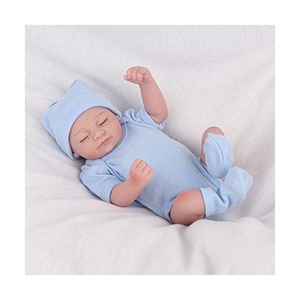 Reborn Baby Dolls,Nurturing Dolls,Simulation Rebirth Doll Silicone Cute Baby Peut être accompagné deau pour apaiser Le Jouet