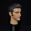 CNSMCWG Sculpture De Tête De Figurine Masculin À Léchelle 1/6, Tête Sculptée DElvis Presley, Tête De Poupée pour Figurine D